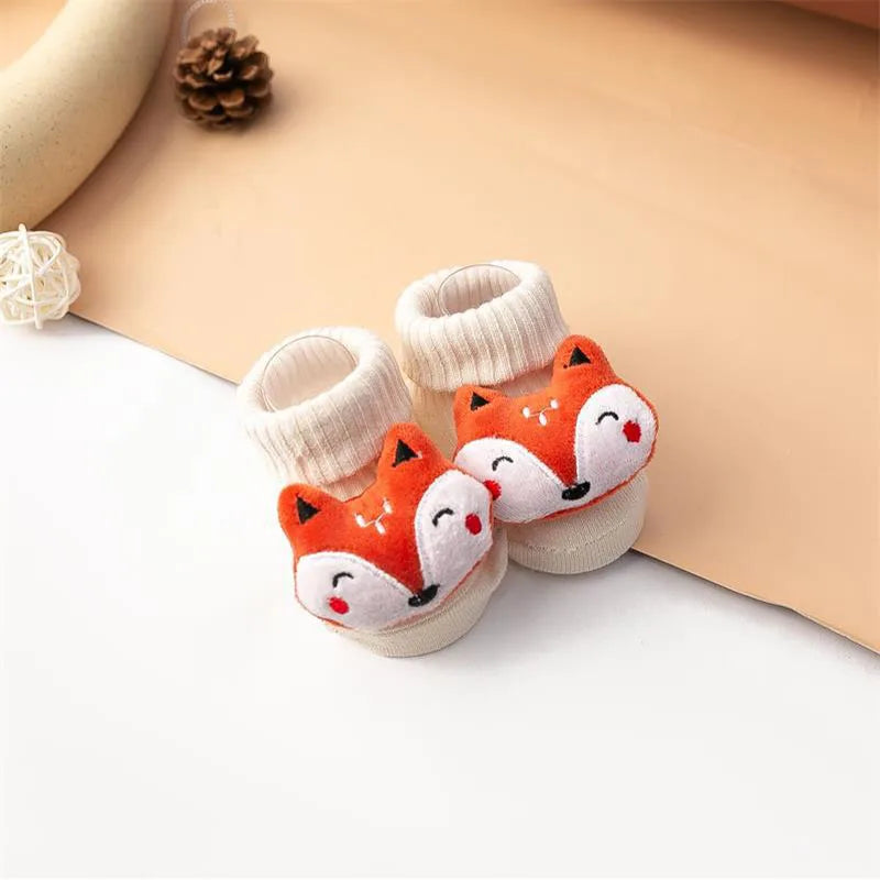 Comfortable Cotton Baby Socks for Toddler Feet Soft Newborn Infant Footwear Wear Newborn Socks