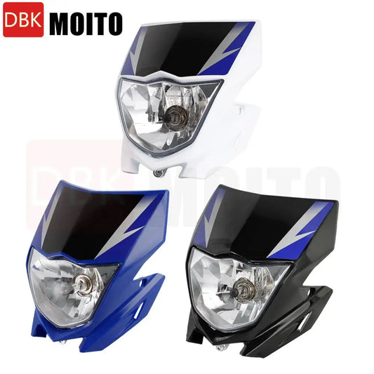 Headlight Assembly For Yamaha XTZ125 Fairing Motorcycle Headlamp Enduro Accessories Dirt Bike Head Lamp Motocross