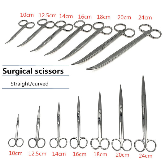 Upgraded Medical Surgical Scissors Steel Small Nail Tools Eyebrow Nose Hair Cut Manicure Makeup Professional Beauty Accessories