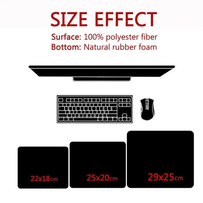 Leopard print pattern   Mouse Pad Large Computer Office Game Table Mats small Rubber Anti-slip Gaming Keyboard desk Pads