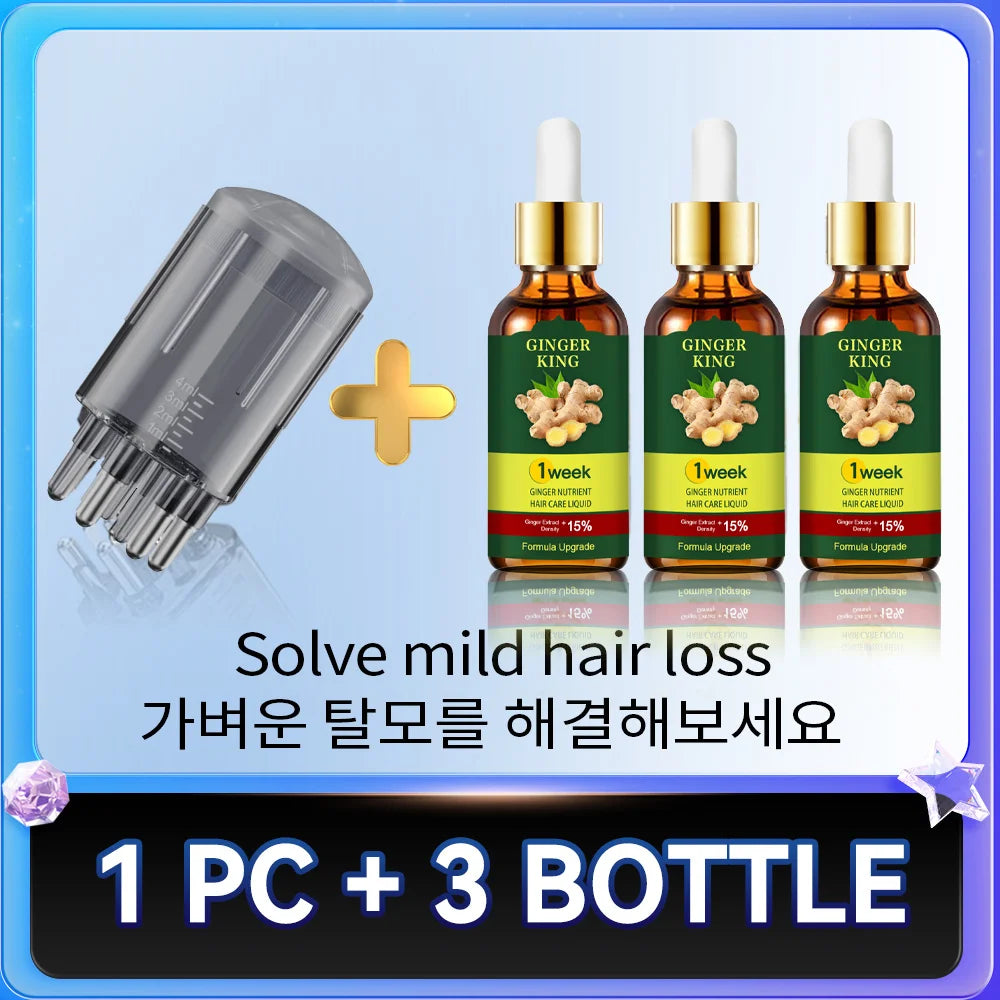 98% of buyers buy again, have more and more hair, say goodbye to baldness, thick hair,Hot selling product