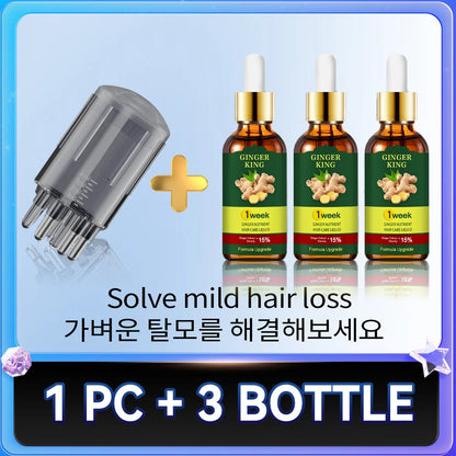98% of buyers buy again, have more and more hair, say goodbye to baldness, thick hair,Hot selling product