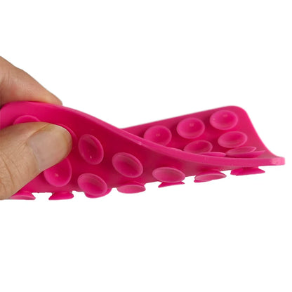 Square Double-sided Backed Adhesive Sucker Pad For Fixed Pad Double Side Silicone Suction Pad Mobile Phone Fixture Suction Cup