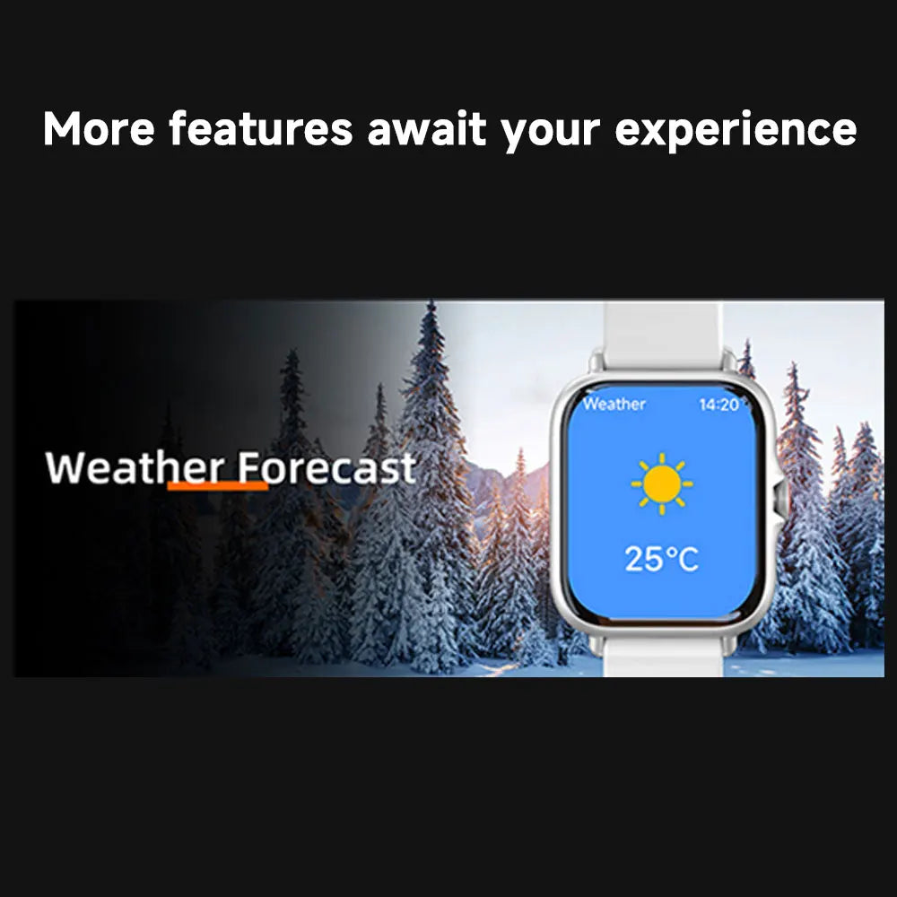 Smart Watch 1.83-inch IPS Screen Bluetooth Calling Multiple Sport Modes For Android&IOS Men Women Smartwatch Gifts New