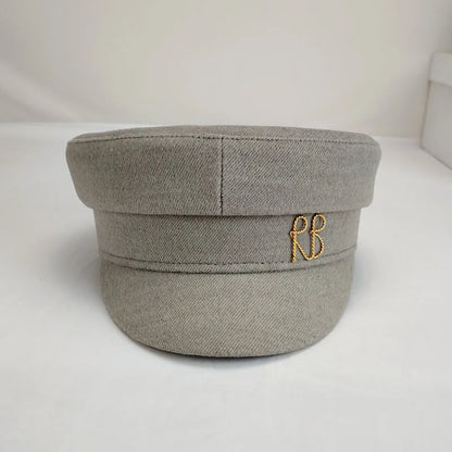 New Arrival Brand Designer Hat Autumn Winter Newsboy Caps Letter Baker Boy Cap Flat Caps