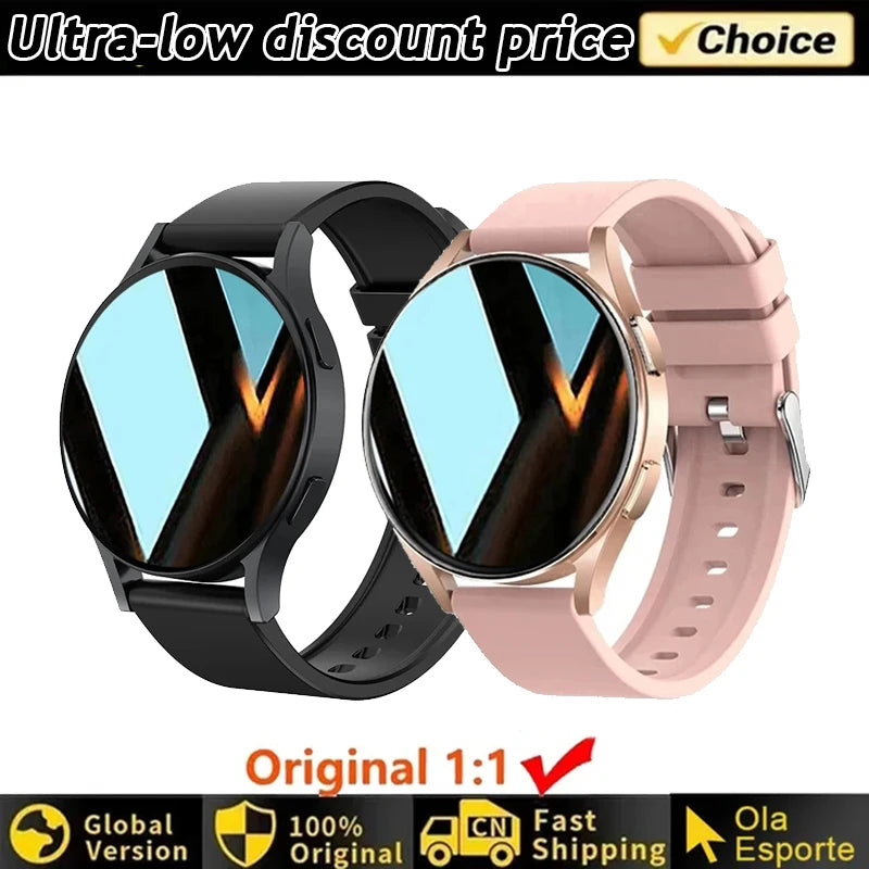 Smartwatch Women Watch 6 Health Monitoring Watch Waterproof Voice Assistant Bluetooth Call Smart Watch 2025 New Sports Watch