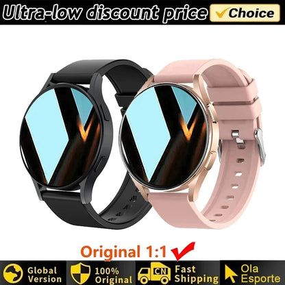 Smartwatch Women Watch 6 Health Monitoring Watch Waterproof Voice Assistant Bluetooth Call Smart Watch 2025 New Sports Watch