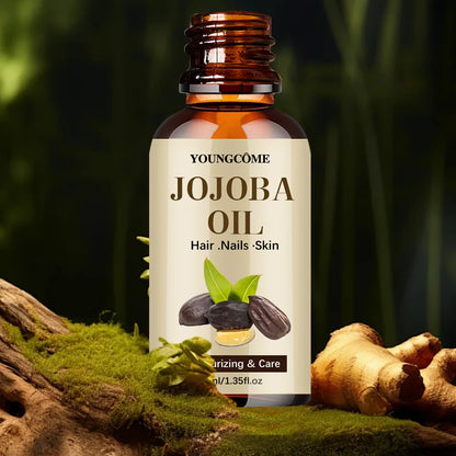 Natural Jojoba Oil Anti Aging Firming Skin Face Moisturizing Relaxing Massage Oil Hair Repair Skin Care Body Oil