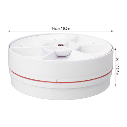 Wireless Dishwasher Home Mini Dishwasher 18W Installation Pressure Water Jet Timed Off High Speed Vibration for Kitchen
