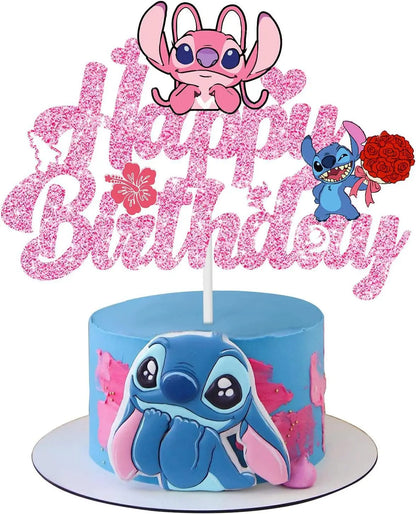 Stitch Party Supplies For Child Lilo And Stitch Birthday Party Decorations Balloons Banner Tablecloth Backdrop Tableware
