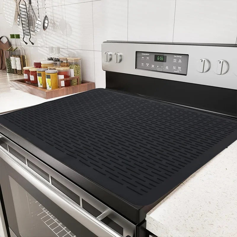Induction Cooktop Mat Induction Cooker Cover Induction Cooktop Protector Mat Silicone Home Heat-resistant Non-Slip Kitchen Tools