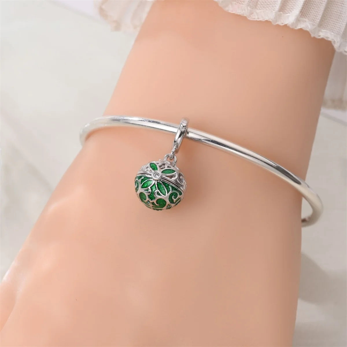 Lucky Clover Series Bead 925 Sterling Silver Original Charms Fit Pendant Charm Bracelet Dangle for Women DIY Fine Jewelry Making