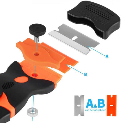 Ceramic Glue De-icing Window Cleaning Tool Automobile Edging Glass De-icing Kitchen and Home Windows Wiper Clean Glass Scraper