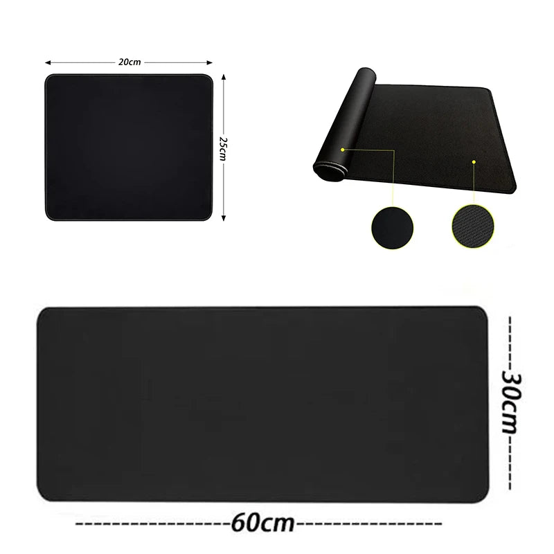 City Street Print Art Gaming MousePad Computer Laptop Gamer Table Mats Anti Slip Soft Mouse Pads for Home Office Accessories