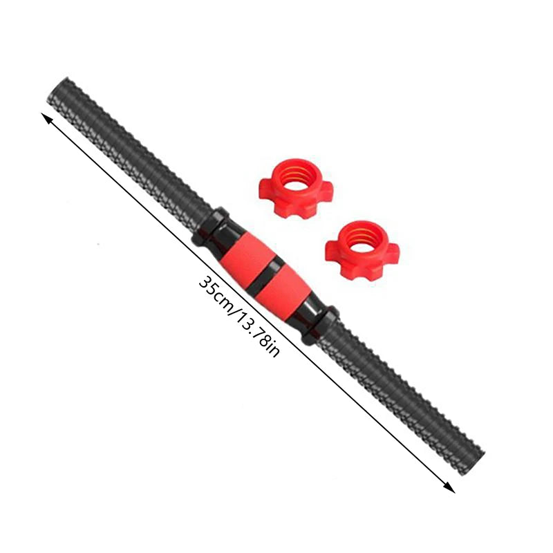 35/40cm Dumbbell Bars With Non-Slip Grip Barbell Handle Weight Set Universal Barbell Bar For Sport Workout Strength Training