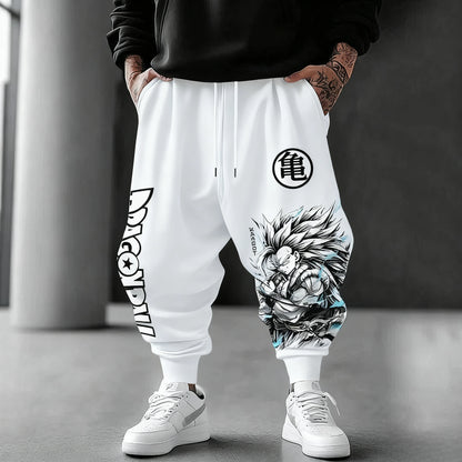 Dragon Ball Z Goku Anime Men Women Sweatpants Summer Streetwear Casual Pants Japanese Cartoon Print Hip Hop Trendy Y2k Clothes