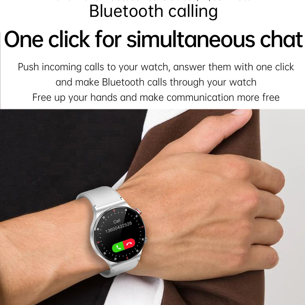 Originl Smart Watches Men NFC Bluetooth Call Fitness Clock Waterproof Sport Watch Wrist Smartwatch for Women Android Phones 2025