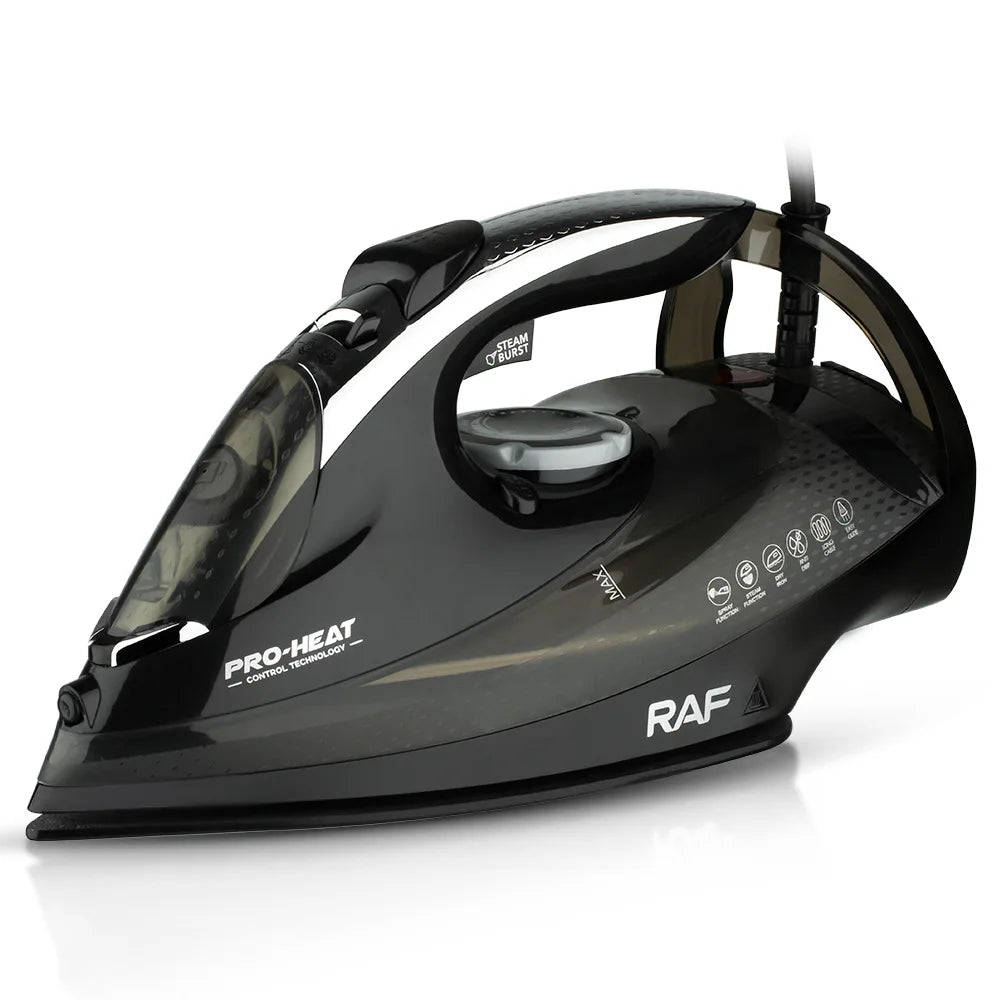 Professional Steam iron For Household Appliance 2200W Cloth Iron With Strong Steam Ceramic Soleplate With Fast Heating