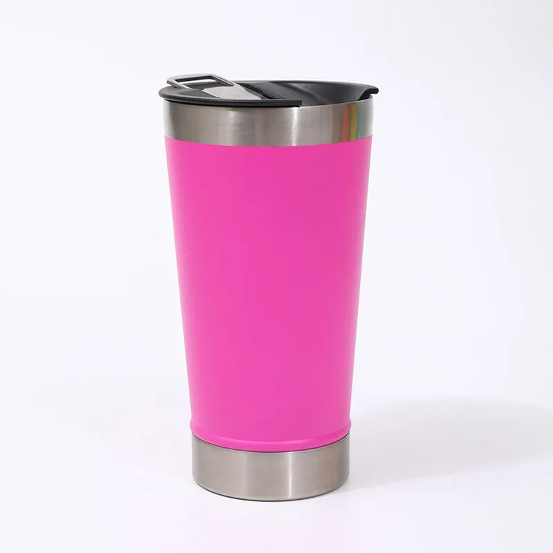 20oz Creative Stainless Steel Beer Cup with Bottle Opener Similar Tumbler Thermos water Bottle Opener mug thermal termos for tea