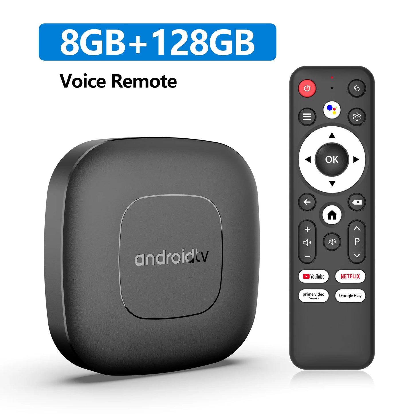 New Android16 Smart Home Theater TV Box RK3518 Quad Core Google Assistant Streaming 8GB128GB Media Player Dual Wifi 2.4G/5.8G T1