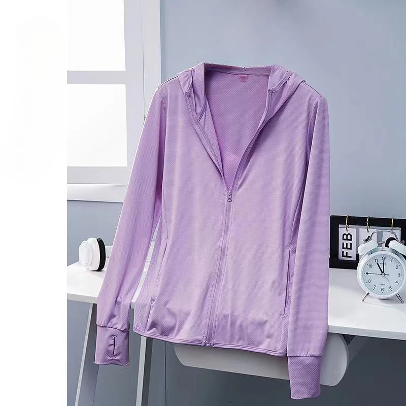 Summer Skin Clothing for Men and Women, Adult Parent-child Children Sun Protection Clothing Sunshade Clothing Outdoor