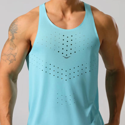 Men Women Athletics Tank Tops Track Field Running Vest Ultra Light Speed Sport Marathon Fitness Guys Sleeveless Shirts Clothing