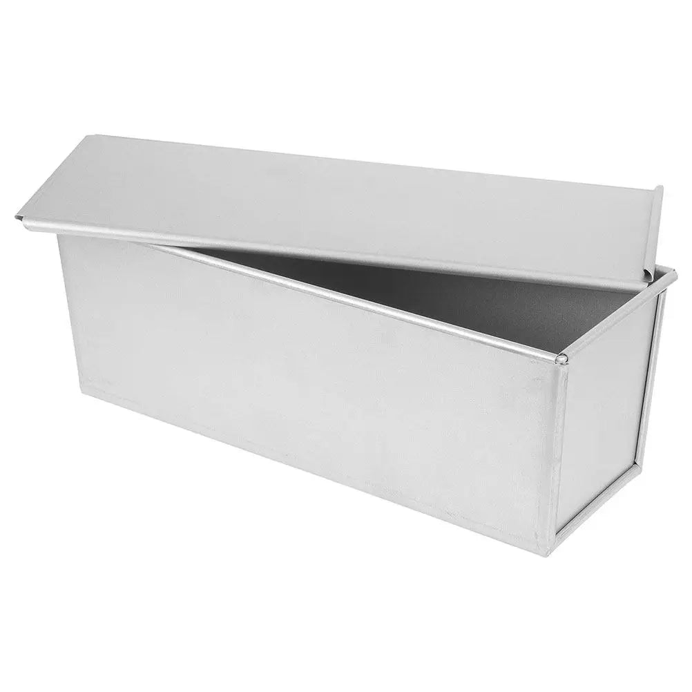 750g Loaf Tin With Lid Non-stick Bread Toast Mold Bread Pan Loaf With Lid Bakeware Cover Nonstick Baking Mold Pans Lids Trays