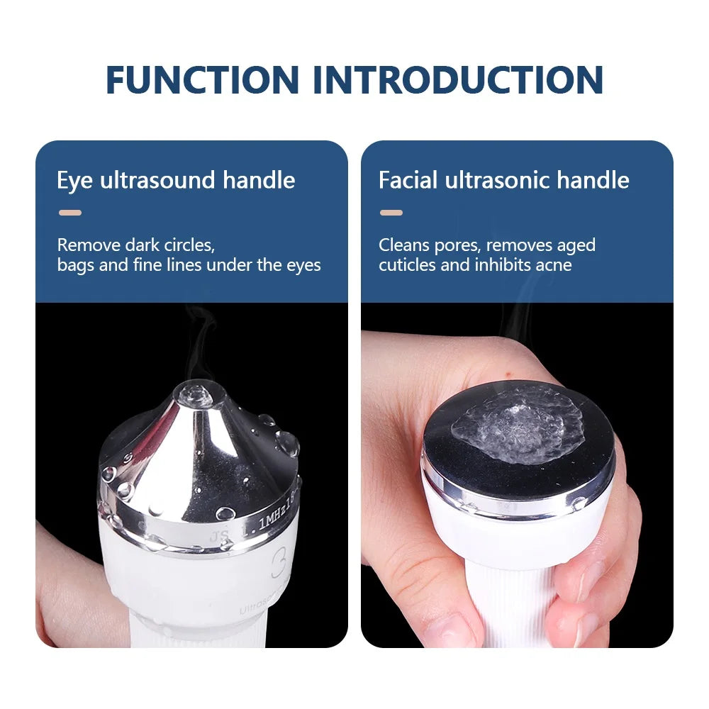 Ultrasonic Face Tightening Beauty Instrument High Frequency Face Massager Lifting Skin Anti Aging Freckle Removal Skin Care Tool