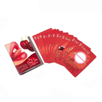 English Spanish Sexual Position Cards Role Playing Games Bedroom Commands A Year Of Sex Toys For Couples 18+ Erotic Products