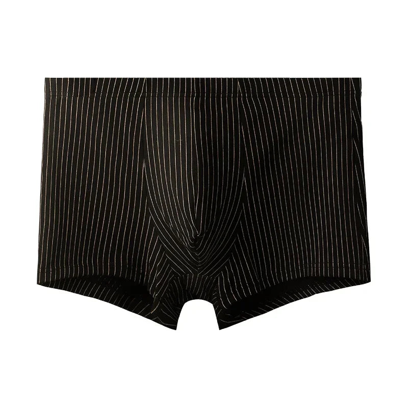 5pcs Men's pure cotton underwear. Simple-style men's cotton boxer shorts. Thin styles for summer. Comfortable