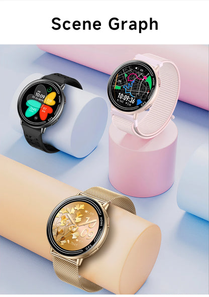 Smart Watch for Men Women Built-in GPS Fitness Watch with BT Calls 100+ Sport Modes IP68 Waterproof Smartwatch for Android iOS