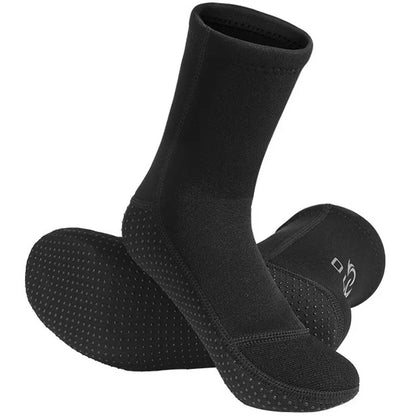 New 3MM Neoprene Diving Socks Shoes Water Boots Non-slip Beach Boots Wetsuit Water Socks Snorkeling Surf Sand Proof Warm Socks