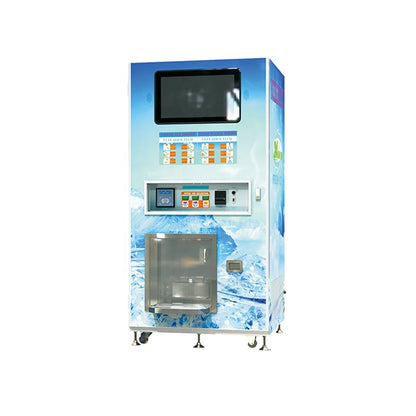 160kgs/24h Automatic Ice Cube Making and Selling Machine Self-service Ice Vending Machine With Auot Bagging