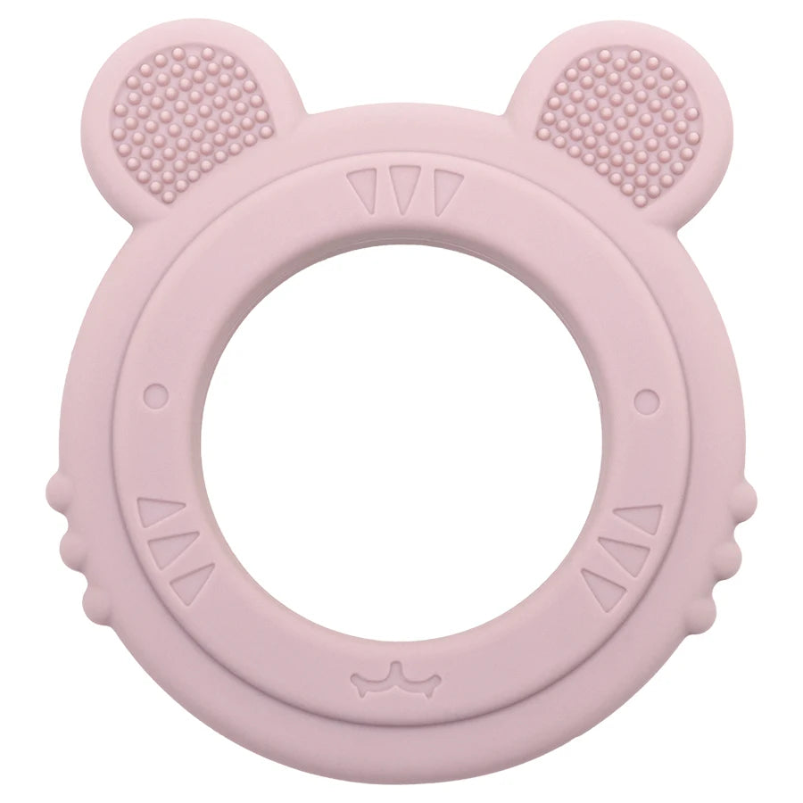 1 PCS Cartoon Animal Teether Baby Toy Kids Teething Toy Soothing Biting Le Teething Stick Baby Molar Chewing Accessories