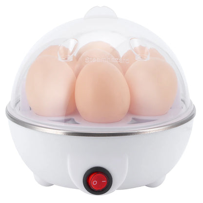 Multifunction Electric Egg Cooker Single Egg Boiler Kitchen Steamed Rapid Breakfast Cooking Appliances 110-220V