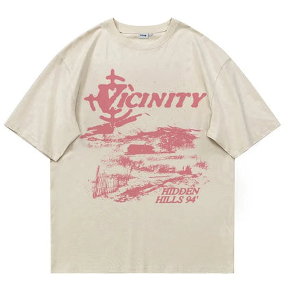 Streetwear Fashion Y2k Style 90s Cool Girls Punk Graphics Men Women Top Vintage Punk Tee Casual Short Sleeve T-shirt Summer Tees