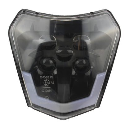 for KTM EXC Motorcycle Led Headlight XC SX XCW SXF XCW Supermoto Head Lamp Fairing Dirt Bike Motocross Enduro Accessories