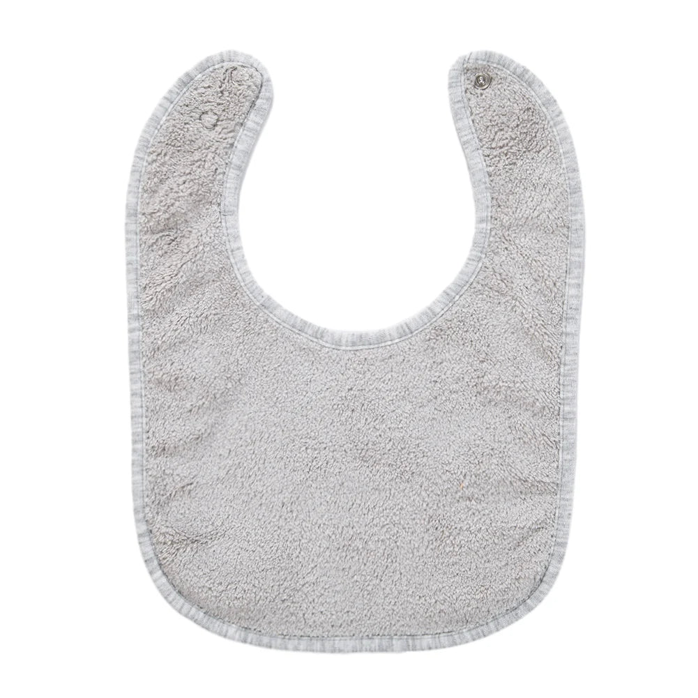 Solid Terry Towel Baby Bibs Sweet Cotton Saliva Towel Adjustable Korean Kids Boys Girls Pocket Bandanas Feeding Burp Clothes