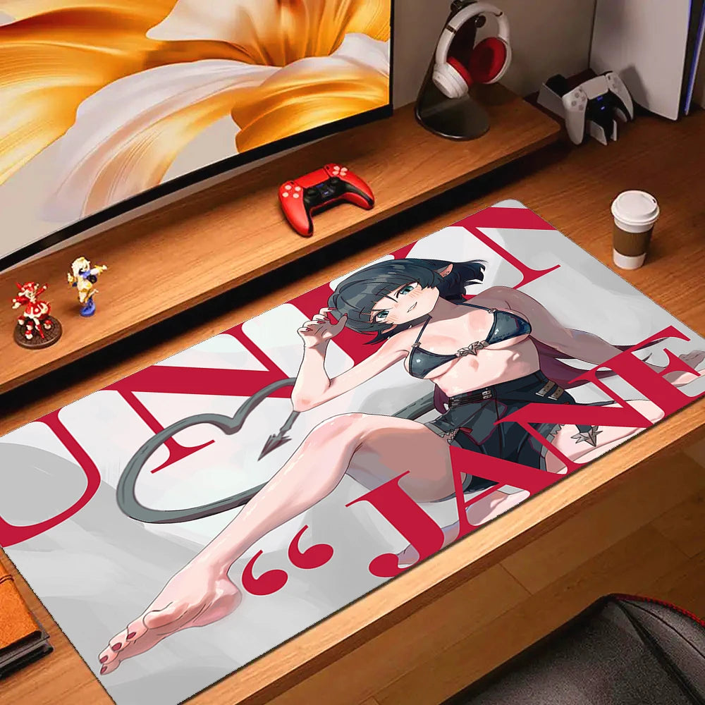 Zenless Zone Zero Jane Doe electronic sports Mousepad Desktop gaming Lockedge Computer Office High definition printing Mouse Pad