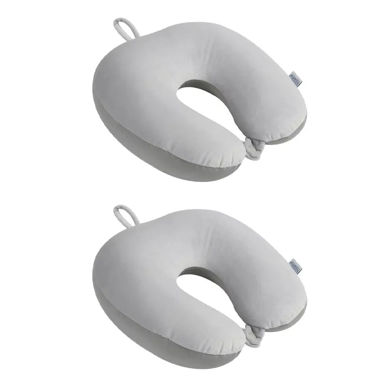 1/2pcs Car Neck Pillow Soft Travel Pillow with Foam Particles for Comfort on Airplanes Cars and Home Office Use Stuffed Toy