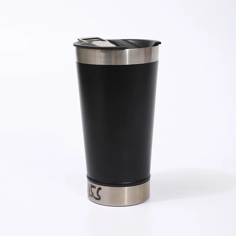 20oz Creative Stainless Steel Beer Cup with Bottle Opener Similar Tumbler Thermos water Bottle Opener mug thermal termos for tea