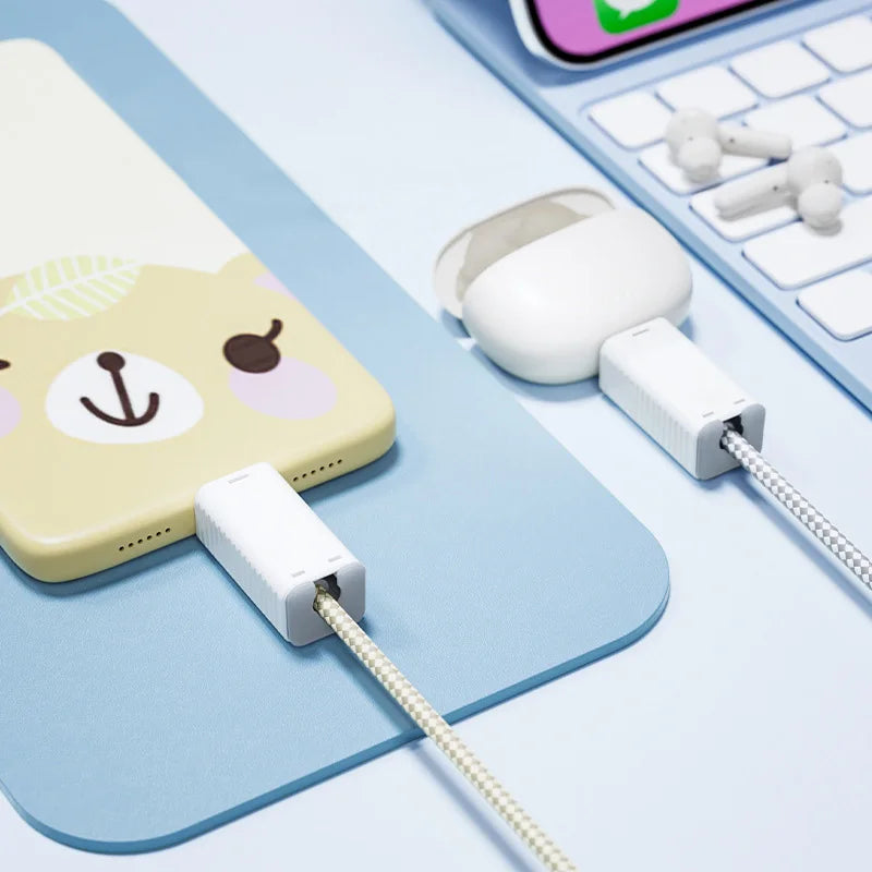 5Pcs Anti Electric Cover Phone USB Cable Safe Cover Home Baby Safety Products Kids Security Protection