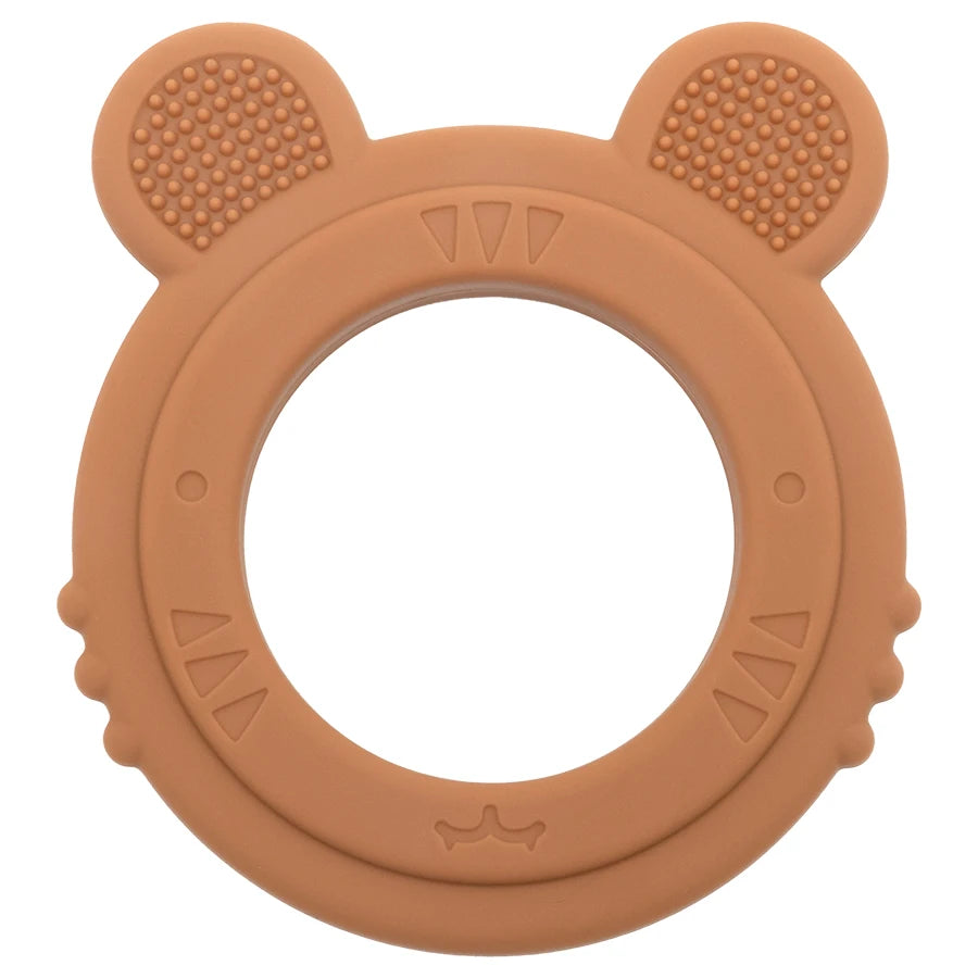 1 PCS Cartoon Animal Teether Baby Toy Kids Teething Toy Soothing Biting Le Teething Stick Baby Molar Chewing Accessories