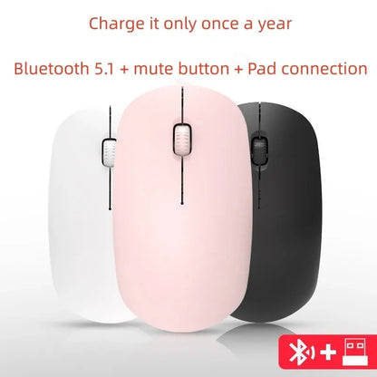 Wireless Mouse Game Office Business Men and Women Cute Mouse USB Home Laptop Desktop Computer