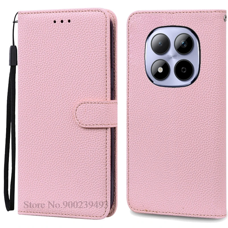 For Redmi Note 15 Pro Case Xiaomi Redmi Note 15 4G Case Wallet Leather Flip Cover For Redmi Note 15 Pro Plus 5G Case Coque Funda