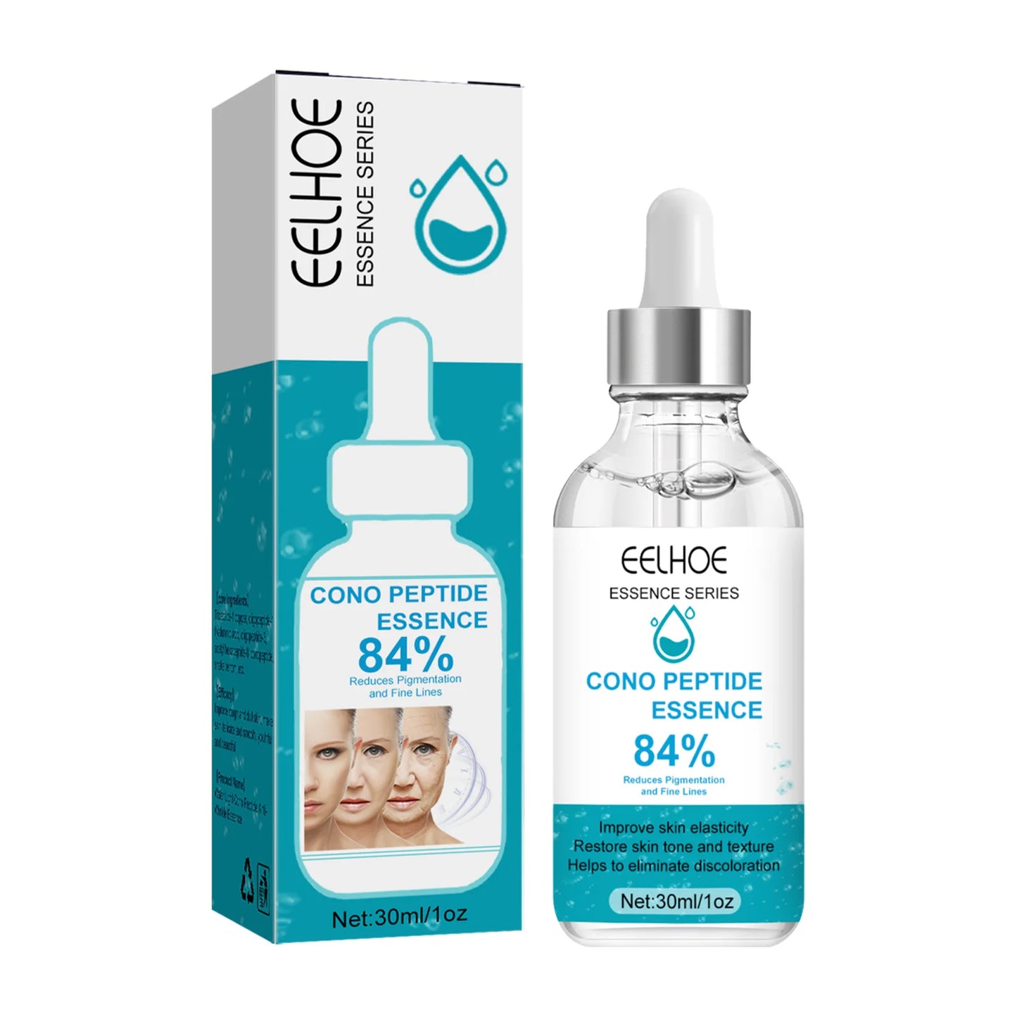 Anti Wrinkle Serum for Face Lift Firming Improve Rough Sagging Tightening Fade Forehead Lines Promote Collagen Age Spots Removal