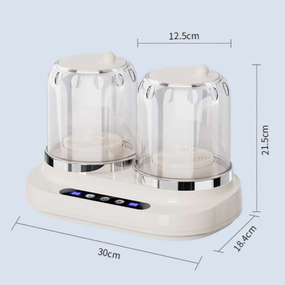Double Cup Charging Small Washing Machine Blue Light Portable Wireless Labor-saving Deep Decontamination Washer Home Appliances