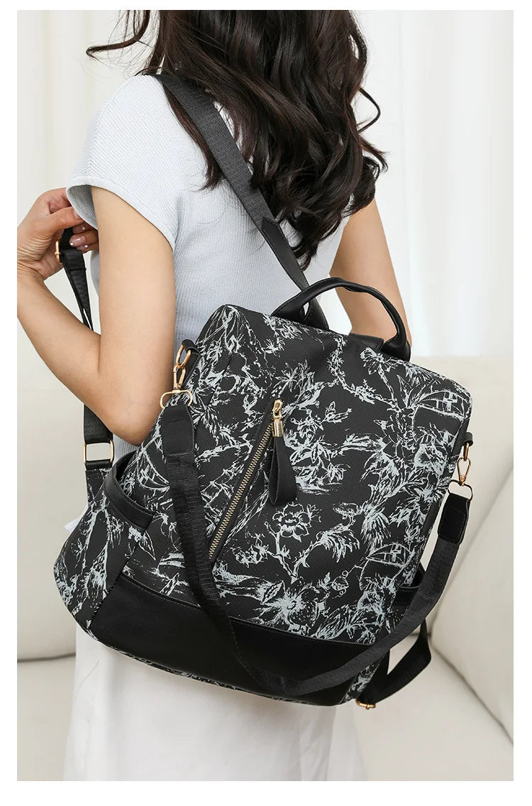 Fashionable Women's Bags, Trendy Backpacks, Large-Capacity Simple Handbags, Retro-Style Casual Bags, High-End Shoulder Crossbody Bags, Student Bags, Multi-Purpose Storage Bags
