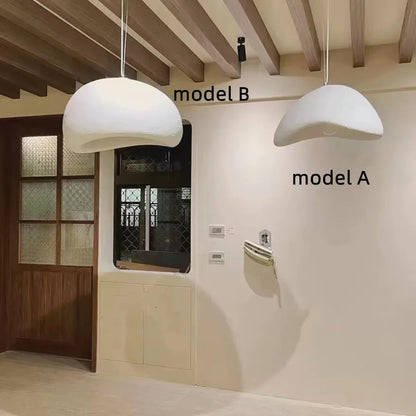 Modern Living Room LED Pendant Lamp Nordic Wabi Sabi Ceiling Chandelier Light for Dining Room Bedroom Home Decor Hanging Lamp