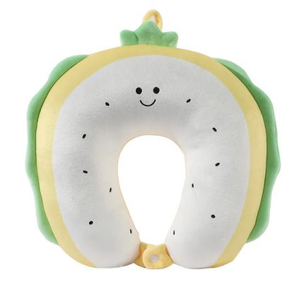 Cartoon U-shaped Pillow Travel Portable Aircraft Pillow Creative Neck Pillow Soft and Comfortable Nap Neck Pillow